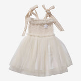 PETITE HAILEY HANNA TUTU DRESS- IVORY
