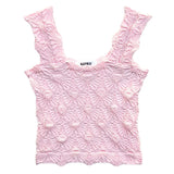 KATIE J TWEEN MAIZIE TOP - BABY PINK