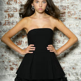 KATIE J TWEEN ROSIE COUTURE DRESS - BLACK