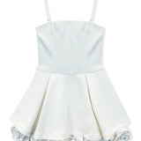 KATIE J TWEEN ROSIE COUTURE DRESS - WHITE