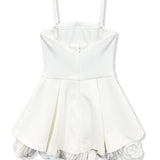 KATIE J TWEEN ROSIE COUTURE DRESS - WHITE