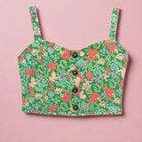 KATIE J TWEEN TILLY TANK AND SHORT SET - PREPPY FLORAL