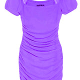 KATIE J TWEEN ANYA DRESS - PERIWINKLE