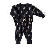BOY JOGGER SET - BLACK BOLT