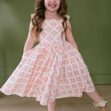 OLLIE JAY ROSITA DRESS - FLORAL DIAMOND