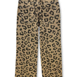 KATIE J CHICAGO PRINTED JEAN - LEOPARD