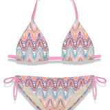MC2 SAINT BARTH HOLLY RACHEL TWIST 2 PC BIKINI - MULTI