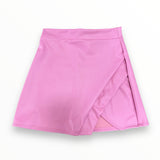 CHERLY KIDS PLEATHER ENVELOPE SKIRT - PINK