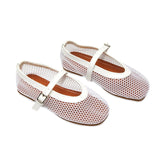 M2B MESH ALIA FLATS - WHITE