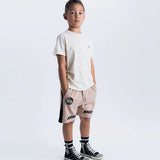 NUNUNU LIGHT EARTH SHORT - WOOD