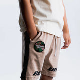 NUNUNU LIGHT EARTH SHORT - WOOD