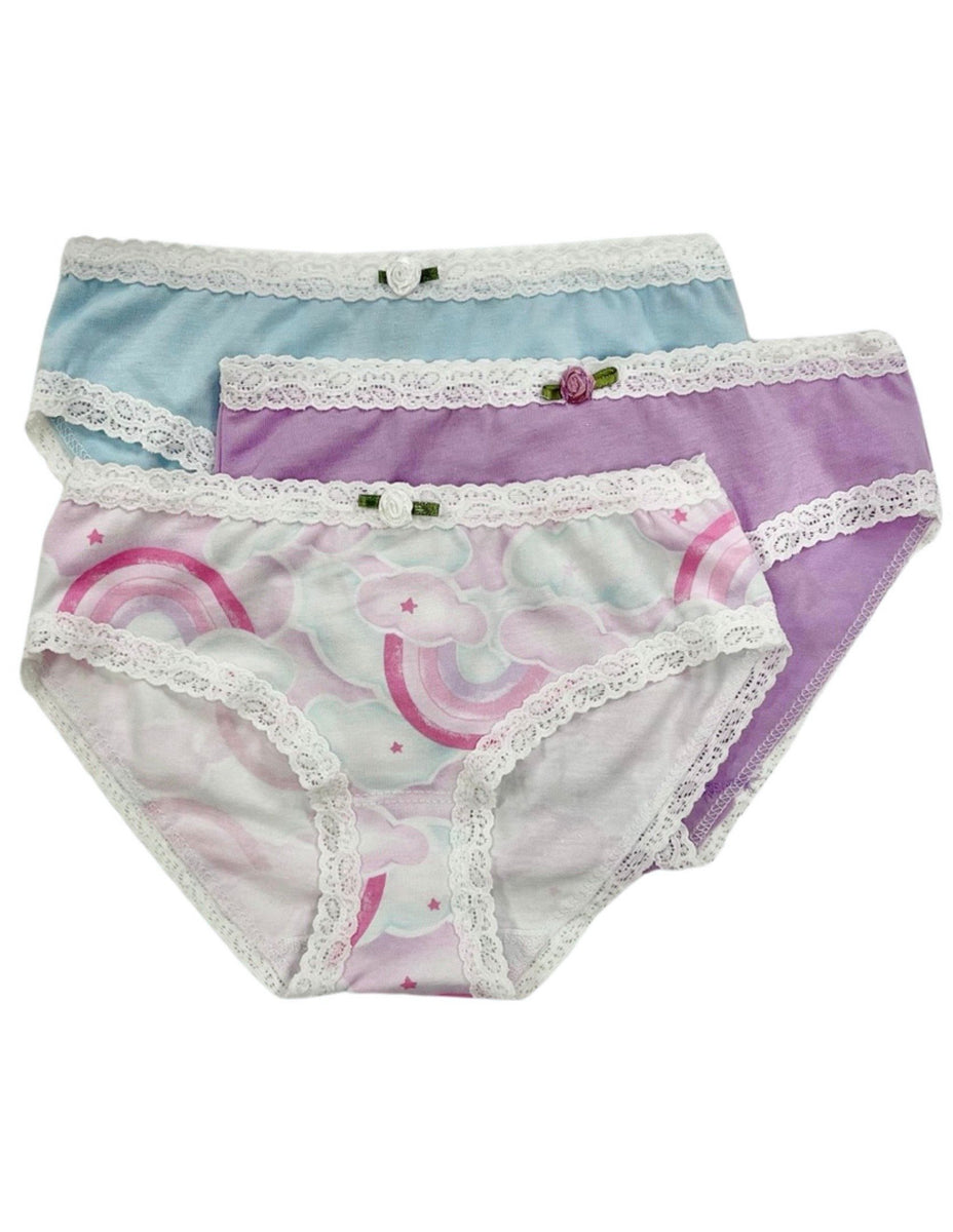 ESME 3 PACK PANTIES RAINBOW SKIES Meant 2 Be