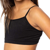 MALIBU SUGAR ADJUSTABLE STRAP TRAINING BRA - BLACK