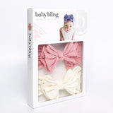 BABY BLING 2 PACK BOX FAB SET - ZINNA/IVORY