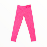 DORI CREATIONS HEATHERED LEGGING - NEON PINK