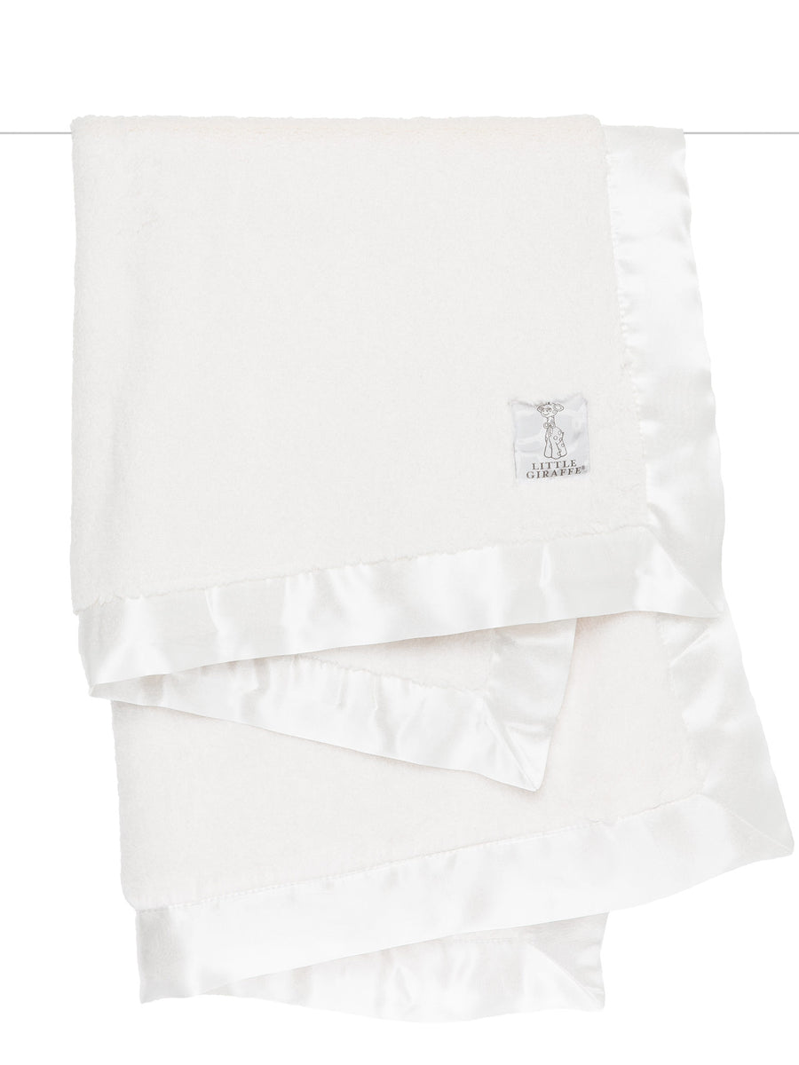 LITTLE GIRAFFE LUXE BABY BLANKET CREAM Meant 2 Be Kids