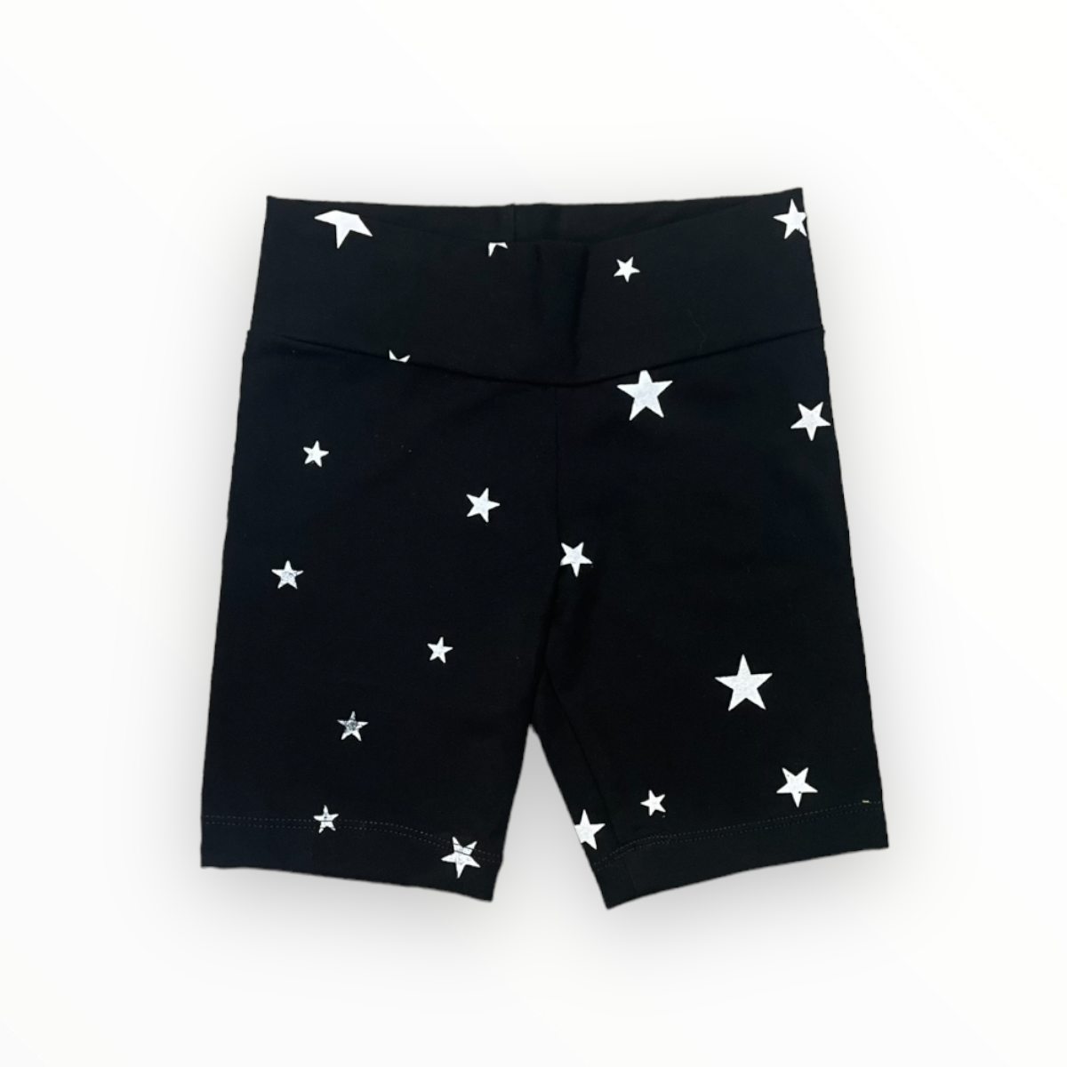 FLOWERS BY ZOE BIKE SHORT BLACK/WHITE STARS Meant 2 Be Kids