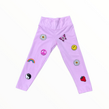 FLOWERS BY ZOE LEGGING - BABY PINK/ICON