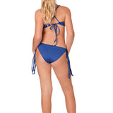 SUBMARINE SWIM ALL STRINGS ATTACHED BIKINI - COBALT BLUE