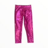 DORI LAME LEGGING - FUSCHIA