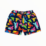 MC2 SAINT BARTH JEAN SWIM TRUNK - NAVY/ WATER GAME