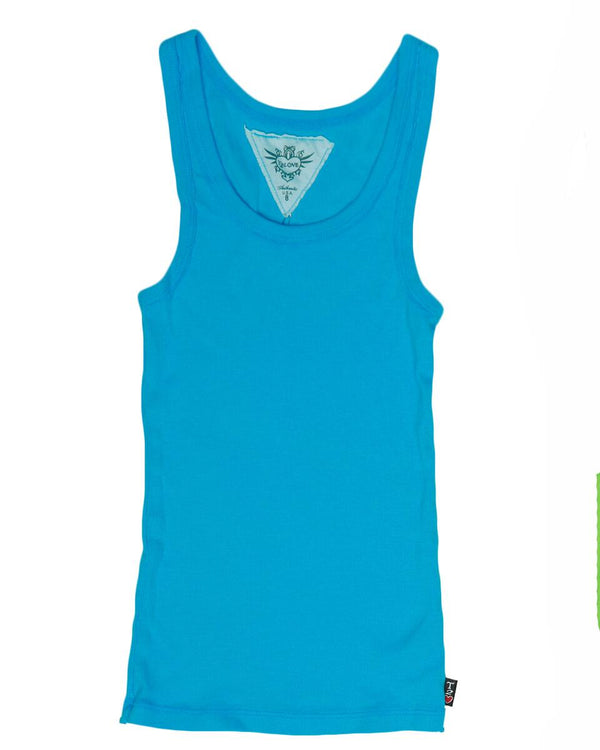 T2LOVE BASIC TANK - NEON BLUE