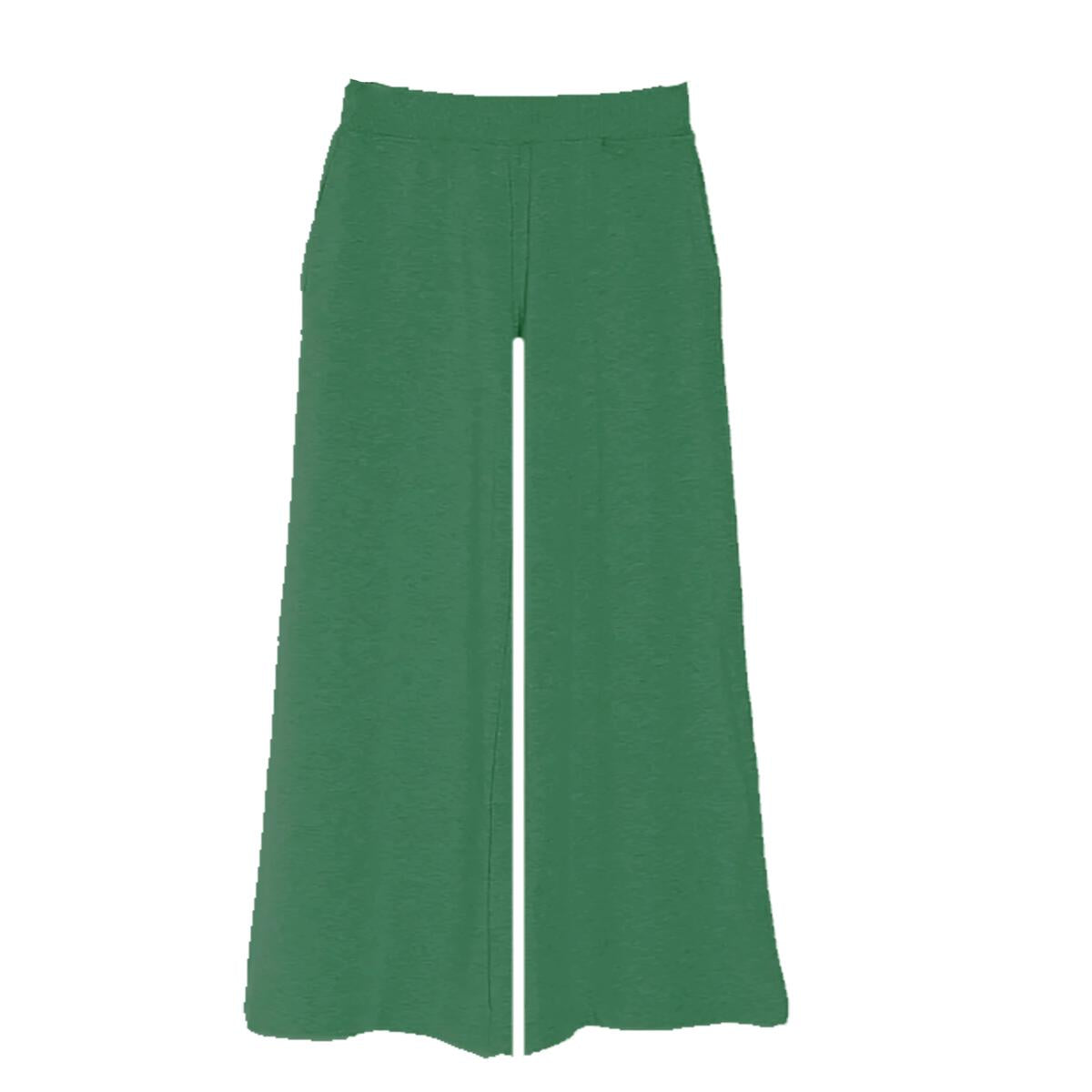 TWEENSTYLE HACCI ZIP HOODIE AND WIDE LEG SWEATS SET - KELLY GREEN
