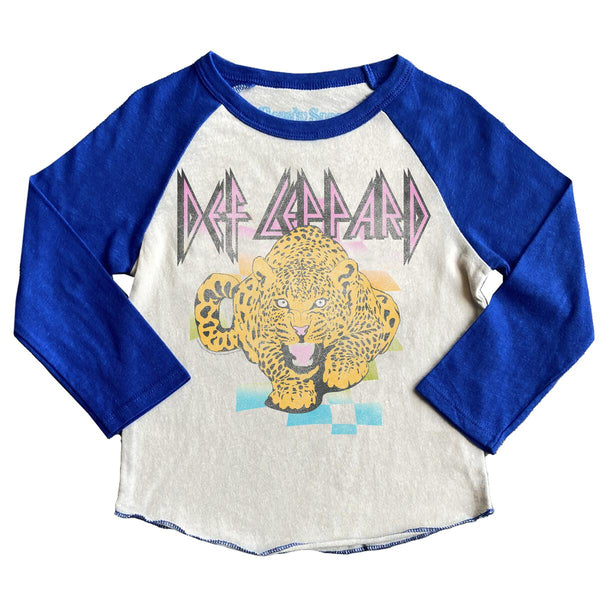 ROWDY SPROUT L/S RAGLAN - DEF LEPPARD