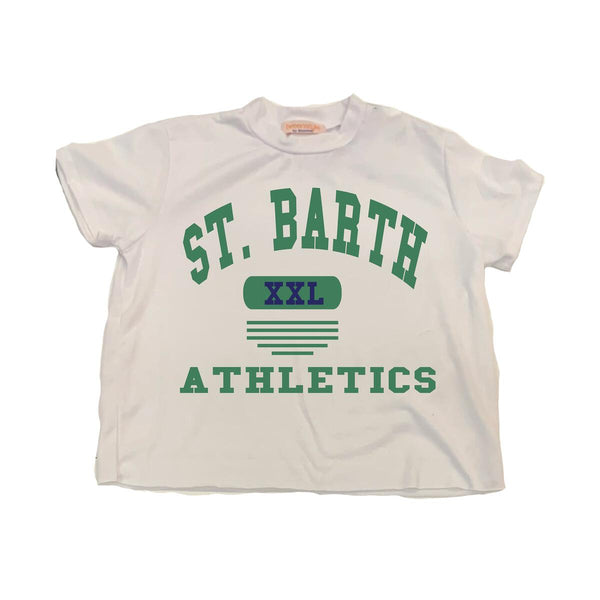 TWEENSTYLE ST. BARTH ATHLETICS T-SHIRT - WHITE