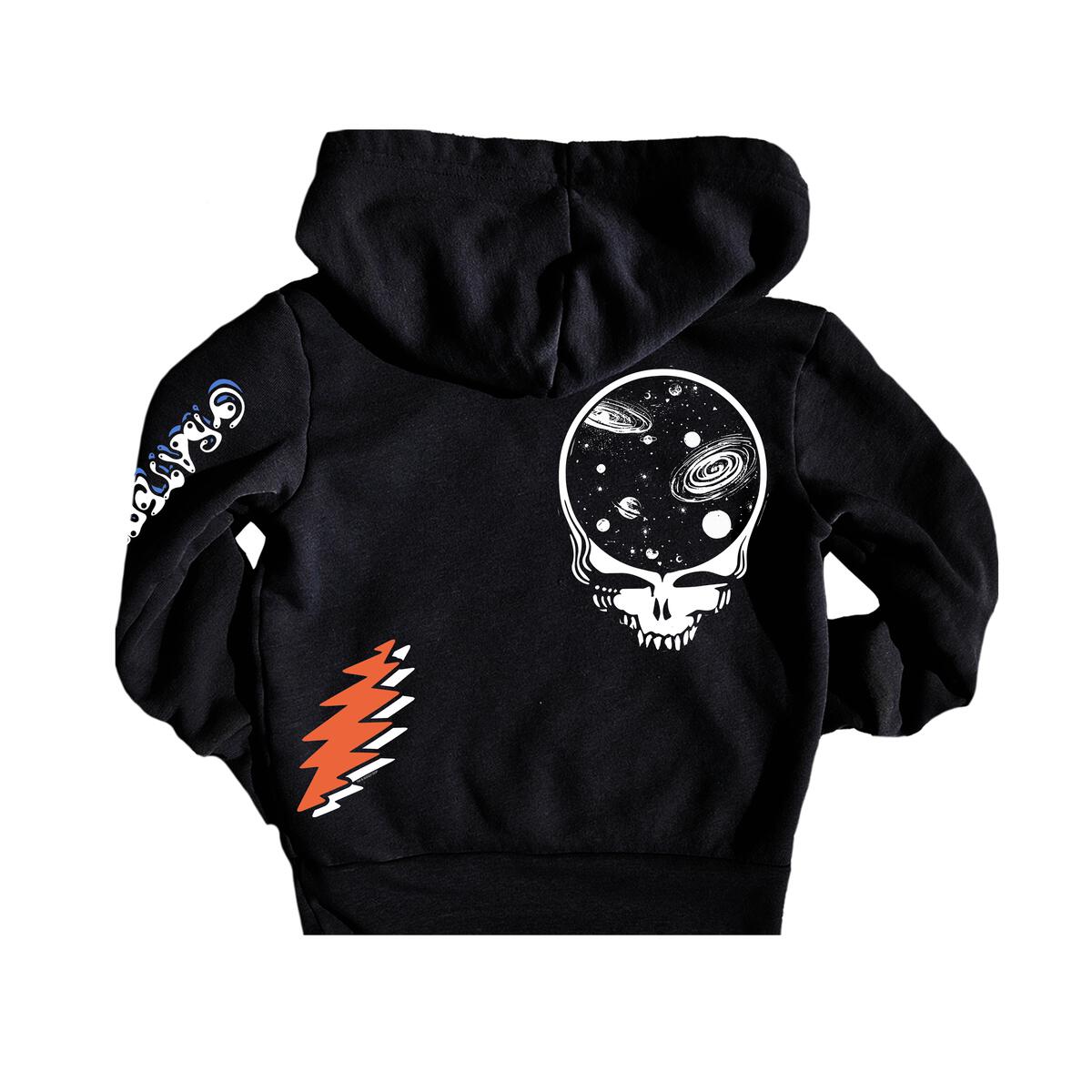 ROWDY SPROUT GRATEFUL DEAD BLACK HOODIE - BLACK