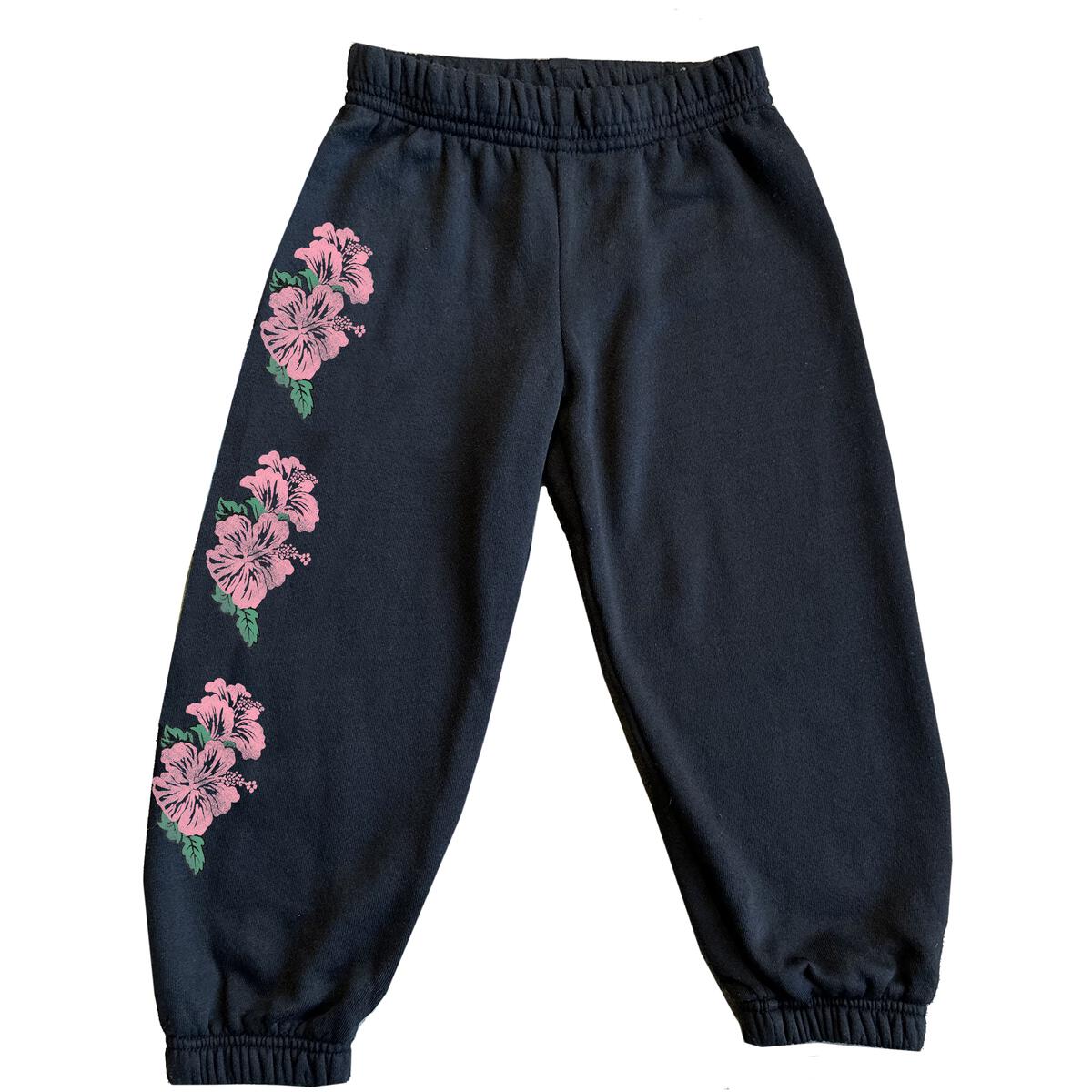 ROWDY SPROUT HAWAII SWEATPANT - BLACK