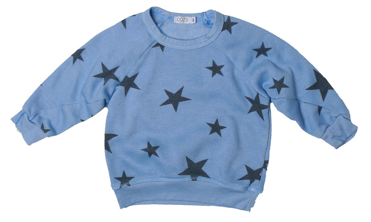 COZII PULL OVER AND JOGGER SET - BLUE STAR