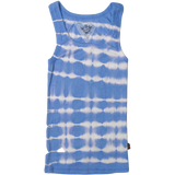 T2LOVE BASIC TANK - BLUE TIE DYE