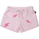 T2LOVE DRAW STRING SHORT - BRUSH PINK/BOLT
