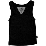 T2LOVE CREW TANK - BLACK