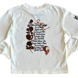 ROWDY SPROUT L/S TEE - GUNS N' ROSES/ VINTAGE WHITE