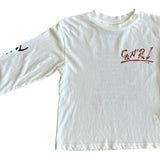 ROWDY SPROUT L/S TEE - GUNS N' ROSES/ VINTAGE WHITE