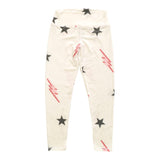 T2LOVE ATHLETIC LONG LEGGINGS BOLTS - IVORY