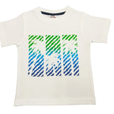 BABY STEPS TROPIC PALM T-SHIRT AND BOARD SHORT SET
