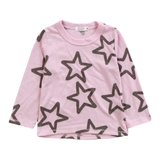 COZII LONG SLEEVE AND LEGGING SET - BABY PINK STARS