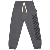 TINY WHALES TOTALLY CHILL SWEATPANT - MINERAL BLACK