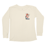 TINY WHALES STAY FRESH LONG SLEEVE - NATURAL