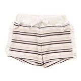 COZII FLUTTER SLEEVE TEE AND SHORT SET - STRIPE