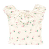 T2LOVE STRAWBERRY TOP AND SKORT SET