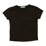 T2LOVE S/S CLASSIC FITTED TEE - BLACK