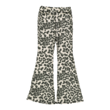 T2LOVE FITTED FLARE LEGGING - LEOPARD