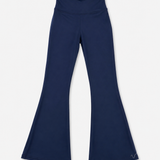 DORI FLARE LEGGING - NAVY BRUSHED