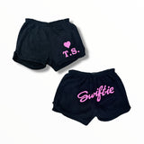 MWL&K PAJAMA SHORT - BLACK/SWIFTY
