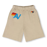 AVIATOR NATION LOGO KIDS SWEATSHORTS - SAND