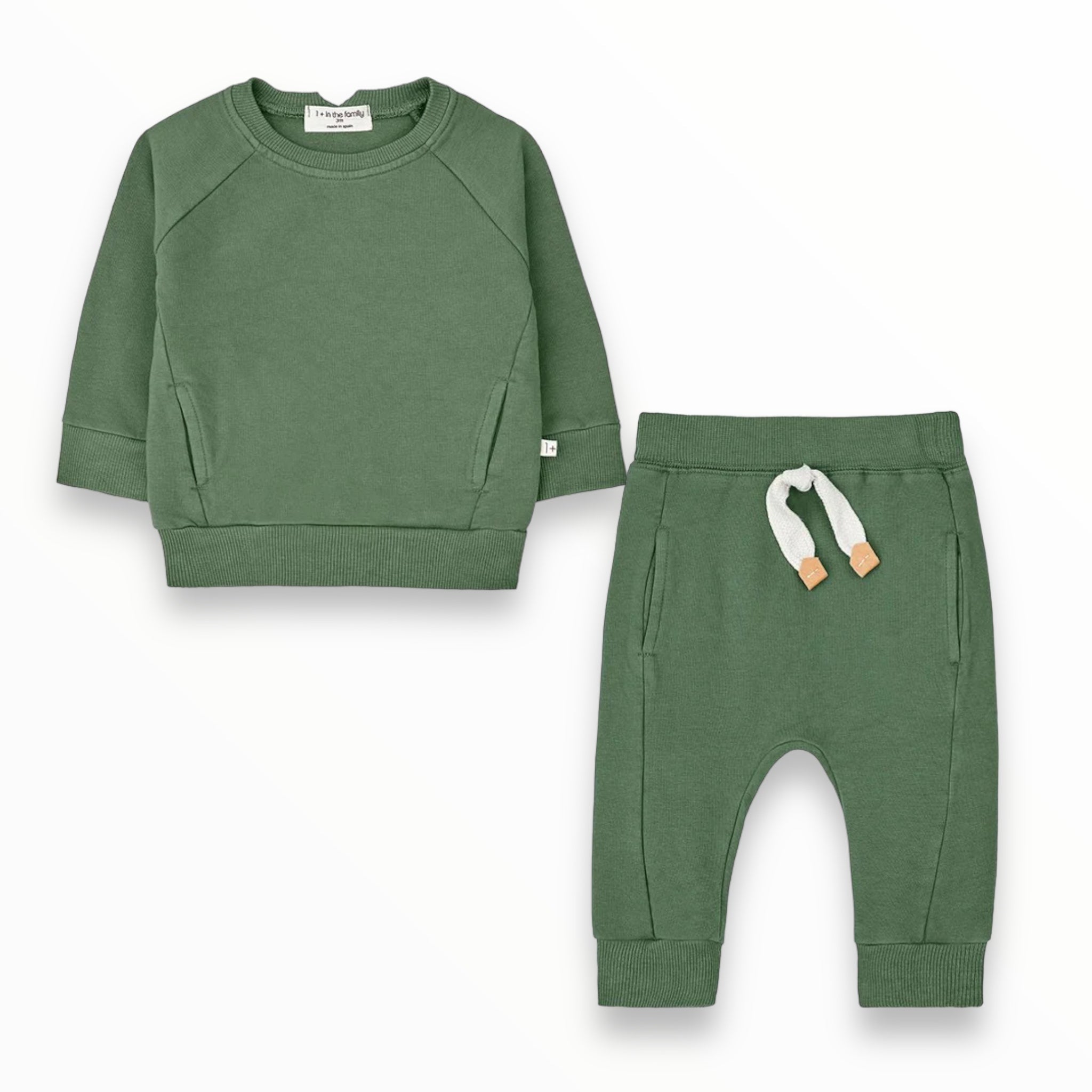 1+ IN THE FAMILY FITZ SWEATER AXEL SWEAT SET - ALPINE